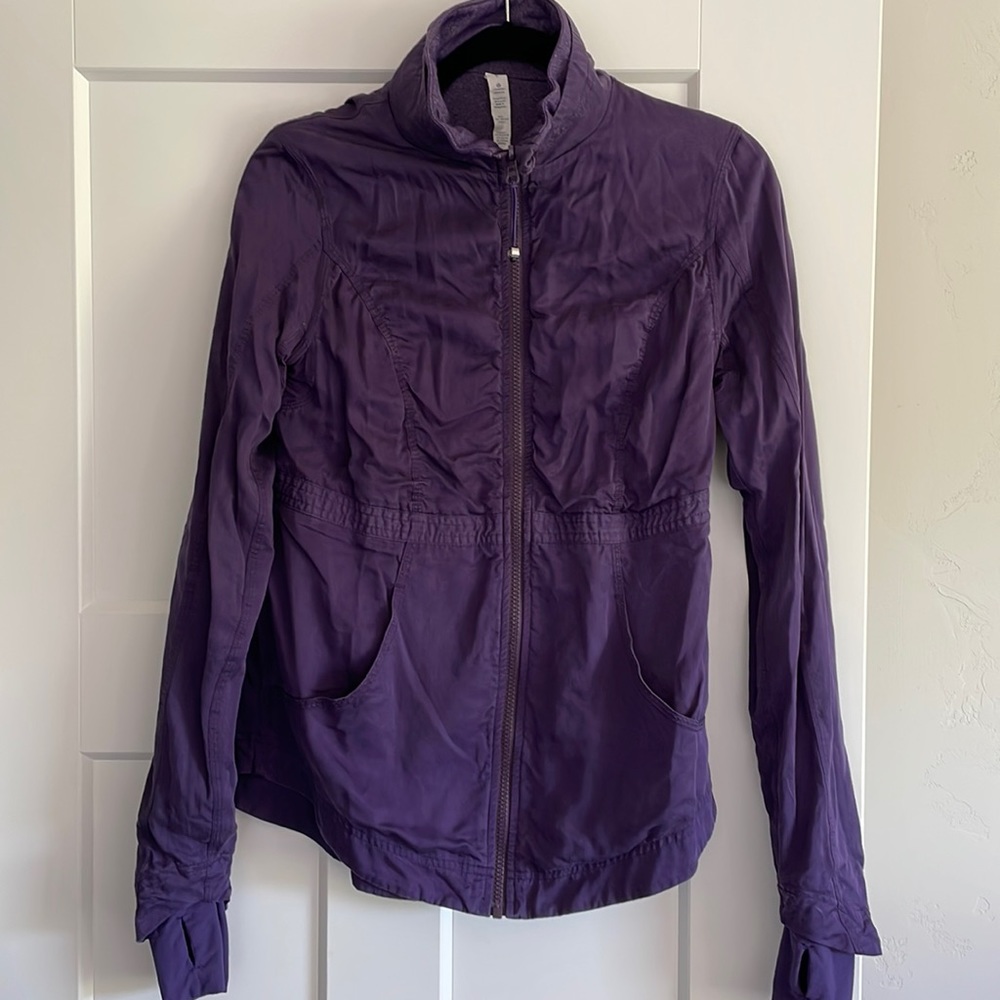 Lululemon size 6 reversible jacket - worn once